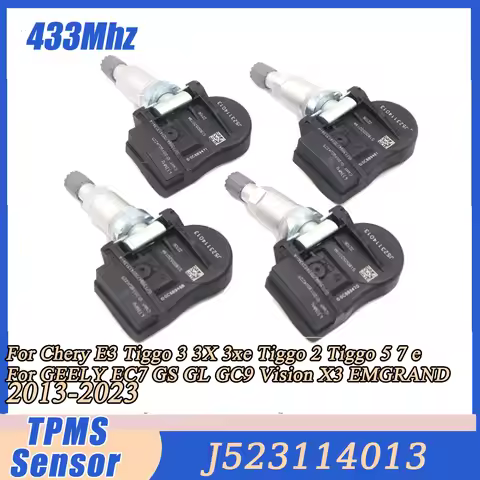 J523114013 For 2013-2023 Chery Tiggo 3 3X 2 5 7 for GEELY EC7 GS GL GC9 Vision X3 EMGRAND Car TPMS T