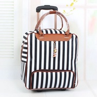 Trolley bag /           travel trolley soft case portable female trolley bag