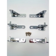 Commercial Kitchen Freezer Door Hinge Zinc Alloy 4 Doors 6 Doors Axis Door Hinge Thick Dedicated Wor