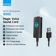 Edifier Hecate GS02 USB 7.1 Virtual Surround Externa Gaming Sound Card