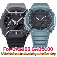 316 Stainless Steel Modified GA 2100 Watch Bumper DW5600/AE1200 Mud King Series GWG1000 Suitable for Casio Watches