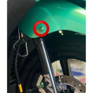 Mio Titanium GR5 Front Fender Bolts, 2 bolts