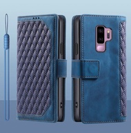 For Samsung Galaxy S9 Plus S9 G960F Case Leather Wallet Flip Cover For Samsung Galaxy S9+ S 9 Plus G965F Phone Cases S 9 S9Plus / S9+