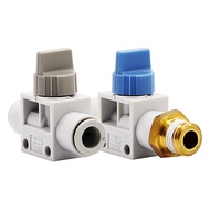 Trachea Manual Valve VHK2-04F-04F Valve Switch VHK3-06F-06F-M5-M5-01S-01S Manual Valve
