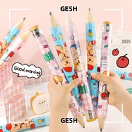 GESH Giant Pencil, With Eraser Capibara/Puppy Giant Wooden Pencil, Creative 33.5cm Big Pencil Perfor