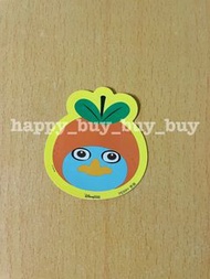 香港迪士尼樂園 (Hong Kong Disneyland)-飛哥與發仔-鴨嘴獸泰瑞 (Perry)-貼紙 (Sticker)