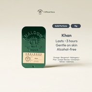 Analogue Apotik Solid Cologne Khan | Pocket Perfume | Solid Perfume | Perfume Balm | Cinnamon Wood