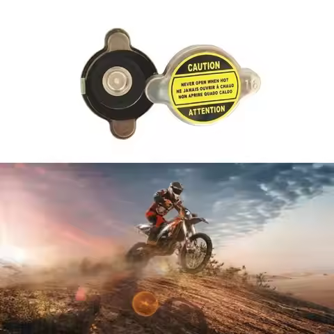 Radiator Caps 1.6 Bar 23PSI for Motorcycle Car ATV Aluminium Water Lid 72XB