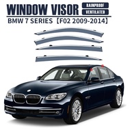 Suitable for BMW/7 Series Long Axis Rain Baffle Rain Eyebrow BMW 7 Series Window visor Hot Sale Read