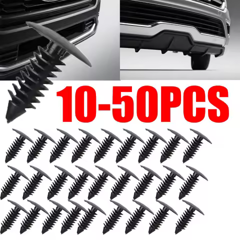 20/50/100Pcs 8mm Car Clips Fender Bumper Shield Retainer Plastic Rivet Auto Fastener Fit Hole Nylon 
