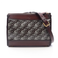 【二手】 Berluti Musette Toile Marbouf 斜背包ブラウン皮革