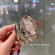 1: 1 Original Standard AAA+Snake-Shaped Bracelet Watch Female Snake Head Ladies Women's Small Green 