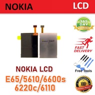 [1 Year Warraty] 100% ORIGINAL NOKIA E65 5610 6600s 6220c 6110 LCD