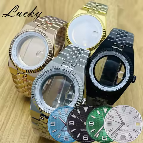 40mm NH35 Case For Land Dweller Modification Parts NH35 NH36 Movements Men's waterproof Watch Access