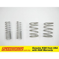 HOT BITS FRONT & REAR SPORTS COIL SPRING SETS FOR SATRIA 1.6 ,GTi, R3