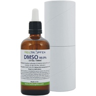 Low odor DMSO - Dimethyl sulfoxide liquid 3.4 Oz - 100 ml | Pharmaceutical grade ingredient | High p