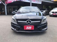 2014年式 CLA250 黑2.0全景天窗 賽車椅 蝴蝶尾燈 液晶螢幕 抬頭顯示器 電子手剎 後座出風口 電動座椅