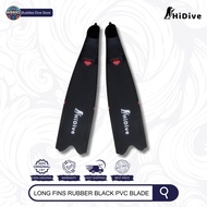 hidive long fins black - long fins long fins fins diving alat selam
