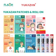 YUKAZAN Patches Series - Cough Patch/Flu Patch/Oral Ulcer Patch/Snore Patch/Fever Cool Gel Patch/Ess