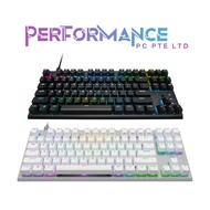 Corsair K60 RGB PRO TKL Tenkeyless Optical Mechanical Gaming Keyboard Corsair OPX Switch BLACK/ WHIT