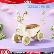 Baby Snail Scooter 4 Wheels  Light & English Music🎵 | Safe PP Material | Ride On Car Toys for Boys