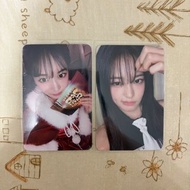 ive yujin wm8聖誕特典小卡