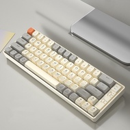 Bàn Phím Cơ Gaming không dây Bluetooth GK65 Hotswap cho máy tính laptop điện thoại