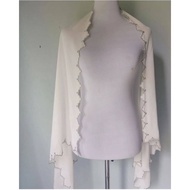 veil sulam nikah .selendang sulam