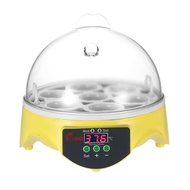 7 Eggs Mini Digital Egg Incubator Hatcher Transparent Eggs Hatching Machine Automatic Temperature Co