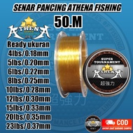 Senar pancing kecil kuat 50 kg anti keriting 50kg Athena fishing line benang pancing super kuat anti keriting senar pe kecil kuat 50 kg senar pancing kuat anti keriting kecil senar pancing anti keriting dan kuat senar pancing super kuat