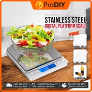 I-2000 USB Penimbang Tepung Emas 电子秤 Digital LCD Scale Electronic Kitchen Digital Scale Gold Flour ( 2000G / 0.1g )