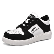 2026New popular men's safety work shoes with steel toe cap, odor-resistant and anti-fall, for outdoo