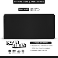 Macveth Artisan Deskmat | Gaming Mousepad | (1000x500x4mm) | Plain Series |  Extended Mouse pad