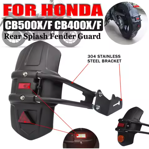 Motorcycle Accessories Rear Fender Mudguard Splash Guard Mudflap For HONDA CB500X CB400X CB500F CB50