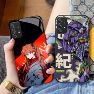 CK-82 Neon Genesis Evangelion HD Glass Casing for Samsung A52 A13 A33 A32 A72 A23 A53 A73 A52S A26 A