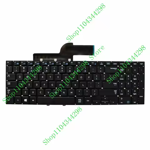 PJO US Keyboard For Samsung NP550P5C N550P5CL NP355E5C NP355V5C