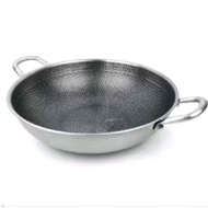 Frying Pan Stainless Frying Pan With Non-Stick Ear Profit Pattern