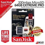 s] Extreme PRO 64GB micro SDXCTM UHS-I CARD SDSQXCU-064G-GN6MA MVP CAMERA [NEW 200MB/s] SDXCTM