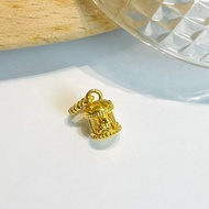 Emas 916 Charm Carousel 5D (4mm)