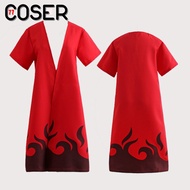 【COSER 77】 ผ้าคลุม แสงอุษา นินจา นารูโตะ Dress for Akatsuki robe Suit Naruto Shippuden Ninja or Shinobi Costume Anime &amp; Manga Cosplay Cosplay Cloting  Coser77