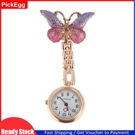 PickEgg Colorful Women Watch Decor Nurse Fob Clip On Brooch Watch Hanging Pocket Watch