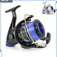 BOU Spinning Fishing Reel Metal + Nylon Fishing Reel High Speed YF10000 Wire Cup 4.1:1 Gear Ratio Fishing Reel For