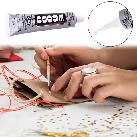 2pcs 29.7/110ml E6000 Multi-Purpose Glue Adhesive Epoxy Resin Repair Cell Phone Touch Screen Liquid