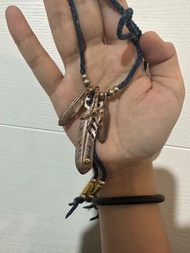 菊地健點金銀爪+兩細羽+古布項鏈(一set放)