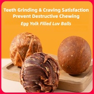 Dog Snacks Egg Yolk Sandwich Love Ball Teddy Bichon Golden Retriever Molar Teeth Cleaning Training T