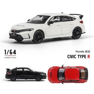 [Ready Stock] 1: 64 Honda CIVIC Car Model CIVIC Type R FL5 Simulation Alloy Car Toy Model Decoration