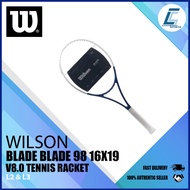 Wilson Blade 98 16x19 V8 US Open Tennis Racket (L2 &amp; L3: Unstrung/WR133511)