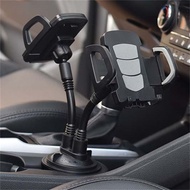 ERTGR Multi-functional 360° Rotation Cradle with Support Shelf Cell Phone Stand Mobile Phone Holder Car Accessories Car Phone Bracket Dual Phone Holder Auto Phone Holder Car Mount