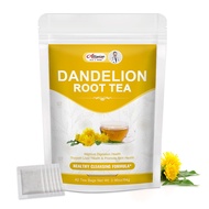Alliwise Organic Dandelion Root Tea Strong Liver Health Support Anti-inflammatory Immune Boosting He