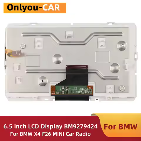 6.5 inch LCD Display BM9279424 BM9279424 01Z Screen Panel for BMW X3 F25 X4 F26 NBT CID65 car audio 